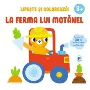 La ferma lui Motanel. Lipeste si coloreaza!