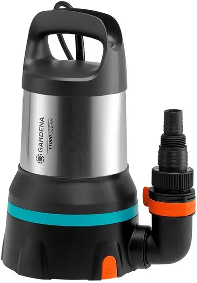 Pompă submersibilă pentru apă curată Gardena - Clear Water 11000 Aquasensor, 450W, 2''