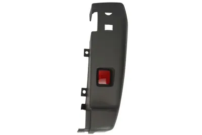Flaps bara protectie Spate Dreapta cu reflector, gri, TUV potrivit CITROEN JUMPER I, JUMPER II; FIAT DUCATO; PEUGEOT BOXER 2006-2014