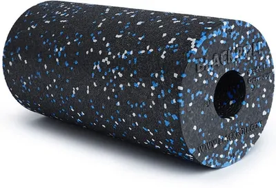 Foam roller Blackroll - Standard, 30 x 15 cm, negru/albastru