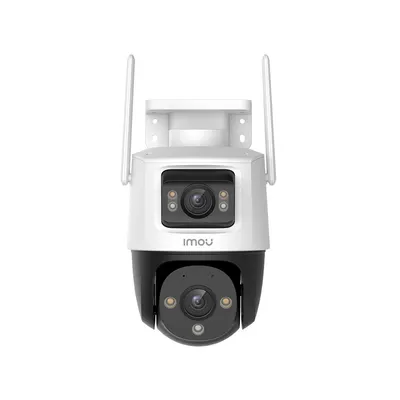 Camera supraveghere IP WiFi cu lentila duala Imou Cruiser Dual PT Full-Color IPC-S7XP-6M0WED, 3+3 MP, 2x 3.6 mm, IR/lumina alba 30 m, microfon si difuzor, slot card, auto smart tracking
