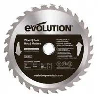 Disc pentru fierastrau circular, taiere lemn Evolution GW180TCT-30, O180x20 mm, 30 dinti