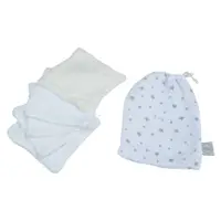 Prosopele de spălat pe corp 5 buc. din muselină – Bébé Douceur