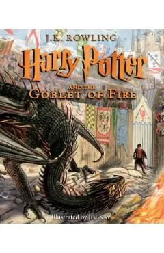 Harry Potter and the Goblet of Fire: The Illustrated Edition (Harry Potter, Book 4) (Illustrated Edition), 4