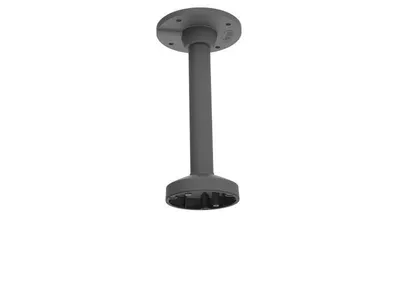 Suport pentru montaj pe tavan pentru camere mini dome Hikvision DS-1271ZJ-120/BK, material aliaj de aluminiu, dimensiuni: Φ 150