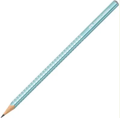 Faber-Castell Sparkle Graphite Pencil - Verde marin metalizat