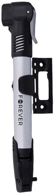 Pompă de bicicletă Forever - PU-100, gri/negru