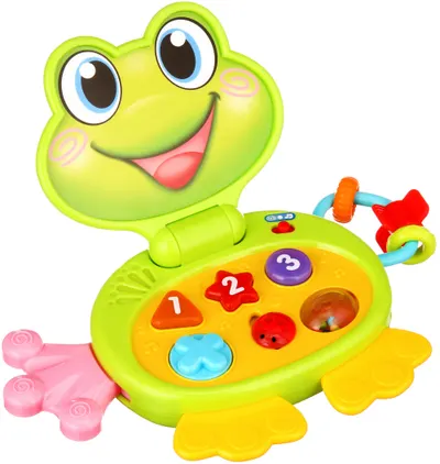 Jucărie interactivă WinFun - Laptop, broască