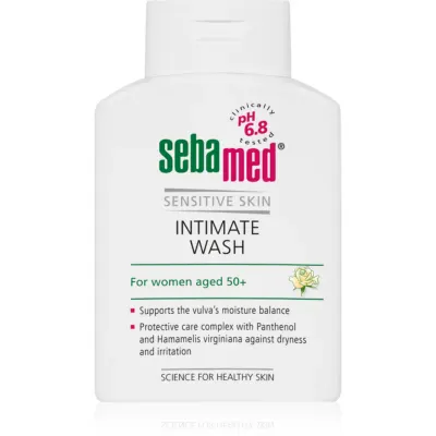 Sebamed Wash Emulsie pentru igienă intimă în timpul menopauzei pH 6,8 200 ml
