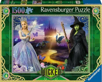 Puzzle Ravensburger din 1500 de bucăți- Răufăcător: Partea a Doua - Prieteni Eterni