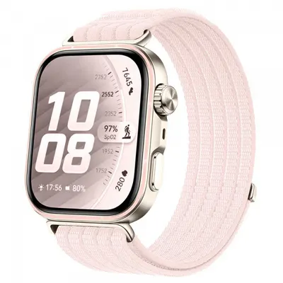 Curea Techsuit W085 pentru Huawei Watch Fit 5, Roz