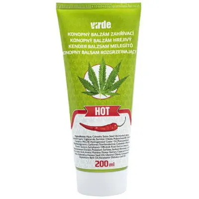 Balsam cu Efect de Incalzire cu Canepa 200ml