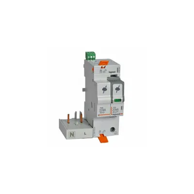 Add-on Descarcator SPD - T2 - Imax 20 kA/pole - 1P+N left