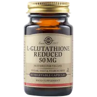 L-Glutatathione reduce 50mg, 30 capsule, Solgar