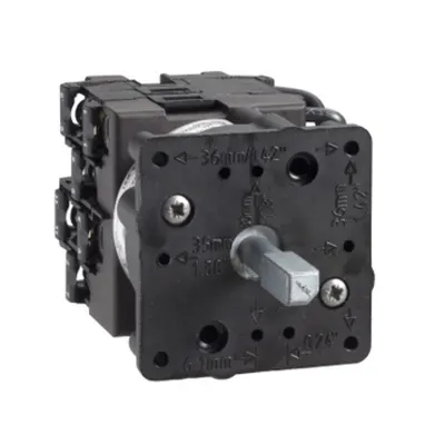 Corp Pt. Comutator Iesire Codificat Bcd - 1 Pol - 30° - 12 A - Mont. Cu Suruburi