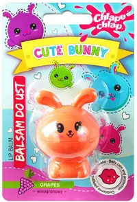 Estetica Balsam de buze pentru copii Cute Bunny, struguri, 5 ml
