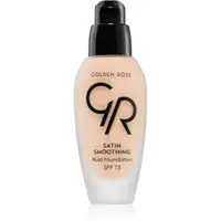Golden Rose Satin Smoothing fard lichid de lunga durata SPF 15