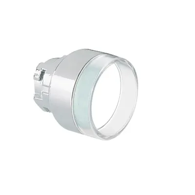 Push buton , diametru, Ø22MM 8LM METAL SERIES, SHROUDED, WHITE