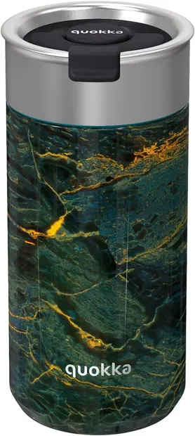 Cană termos Quokka Boost - Greenstone, 400 ml