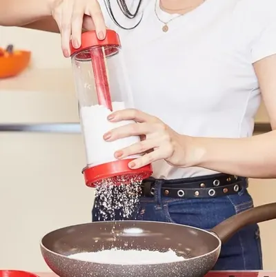 Recipient cu dozator pentru faina, zahar, malai SIEVES