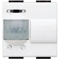 Senzor de miscare 2 module Living Light Bticino N4432, alb