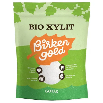 Xylitol din porumb bio 500g Birkengold