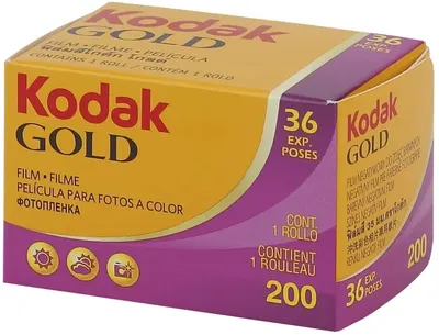 Film Kodak - Gold 200, 135/36, 1 buc