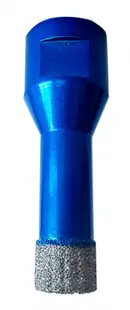 Carota diamantata pt. gresie portelanata & piatra - diam. 12mm -cu ceara- Super Premium - DXDH.80407.012.W