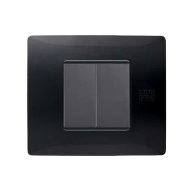 nea - Flexa rama ornamentala 2 mod tecnopolimero (plastic) Negru Absolut
