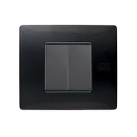 nea - Flexa rama ornamentala 2 mod tecnopolimero (plastic) Negru Absolut