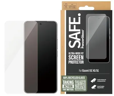 Protector de sticlă SAFE - Ultra Wide Fit, Redmi 15C, transparent