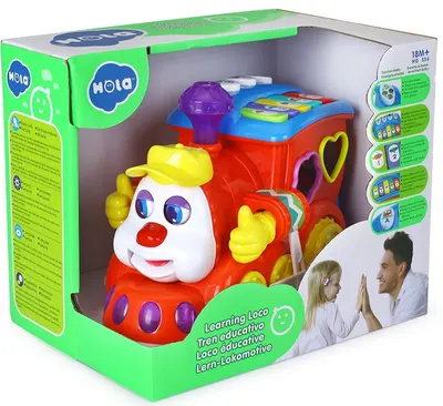 Jucărie Hola Toys - Tren de sortare muzicală