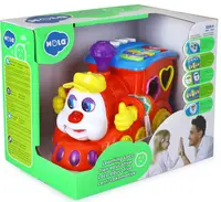 Jucărie Hola Toys - Tren de sortare muzicală