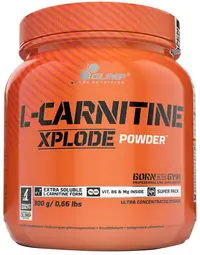L-Carnitine Xplode, portocală, 300 g, Olimp