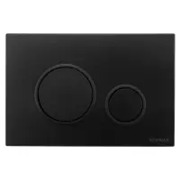 Clapeta de actionare 247x165x14 mm, negru mat, Schwab Vela