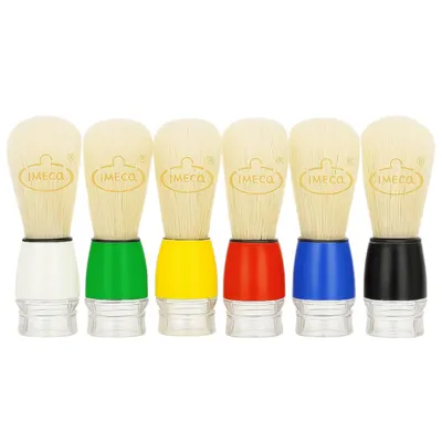 Pamatuf pentru Barbierit 10cm, cu Maner din Plastic Diferite Culori Engros