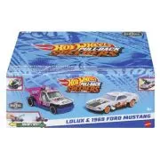 Hot Wheels Set 2 Masinute Metalice Pull Back Lolux si 1969 Ford Mustang 1: 43