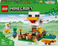 Constructor LEGO Minecraft - Fermă de pui (21585)