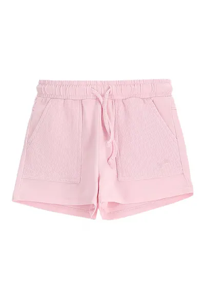 Pantaloni scurti fete WC5121401HGK - Bumbac/Elastan - Roz - Roz
