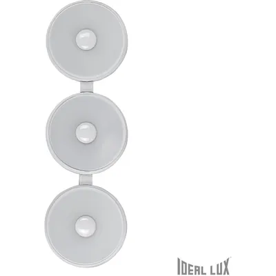 Aplica Audi 51, 3 becuri, dulie T5, L:250 mm, H:800 mm, Alba