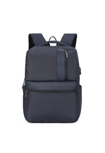 Rucsac unisex cu bretele ajustabile Novaris Chic - Bleumarin
