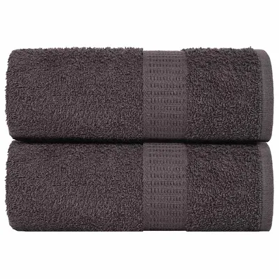 Gossi lavete 2 buc antracit 15x21 cm 360 g/m2 100% bumbac