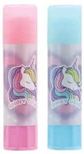 Lipici stick cu particule de sclipici M&G - Unicorn, 8 g, sortiment