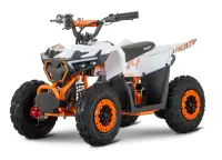ATV electric pentru copii NITRO HULKI QUAD 1000W 36V, culoare portocalie