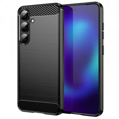 Husa pentru Samsung Galaxy S26 S942, Techsuit, Carbon, Neagra