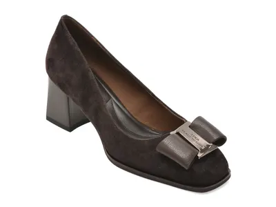 Pantofi eleganti EPICA maro, 763M6, din piele intoarsa