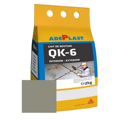 Chit de rosturi gresie si faianta Adeplast Quarz gri deschis 2 Kg