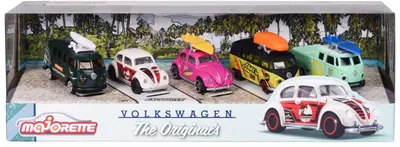 Majorette Set de 5 mașini VW The Originals