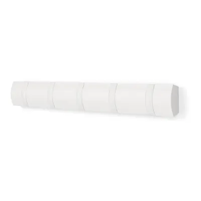 Cuier de perete alb mat din lemn de pin 51 cm Flip – Umbra