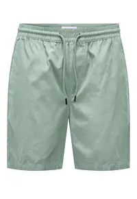 Pantaloni scurti barbati Sons - 22027949 - Bumbac - Verde - Verde